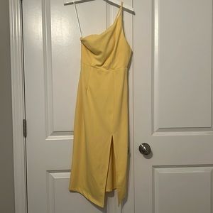 Hello Molly yellow cocktail dress, size XS